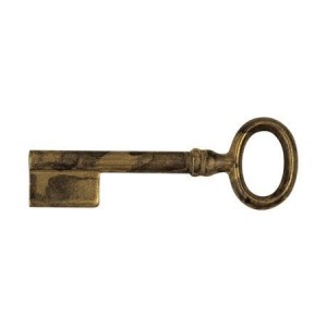 Klucz do mebli mosiężny 69 mm