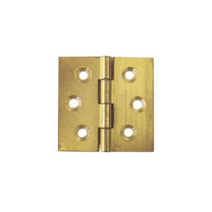 Zawias mosiężny płaski meblowy 35x35 mm