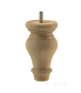 Noga meblowa drewniana 12 cm