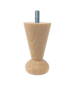 Noga meblowa drewniana 10 cm