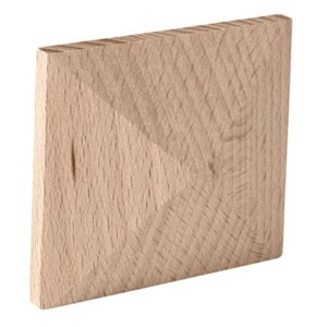 Ornament drewniany olcha 80x80 mm koperta