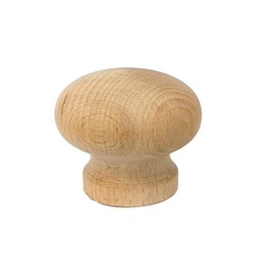 Gałka drewniana buk naturalna 50 mm