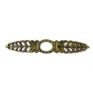 Ornament mosiężny 151x26 mm – dekoracja mebli, drzwi