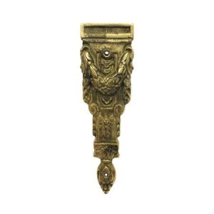 Ornament mosiężny patynowany 35x110 mm