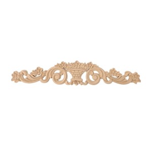 Ornament korona z pyłu drzewnego 395x77 mm