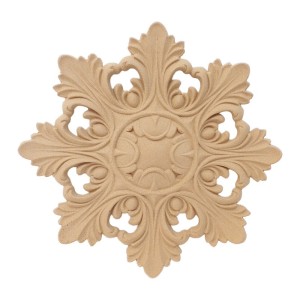 Ornament rozeta z pyłu drzewnego 160 mm