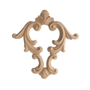 Ornament dekoracyjny z pyłu drzewnego 165-160mm
