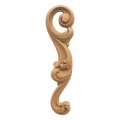 Ornament lewy / aplikacja meblowa z pyłu drzewnego – 180x45x11 mm.jpg