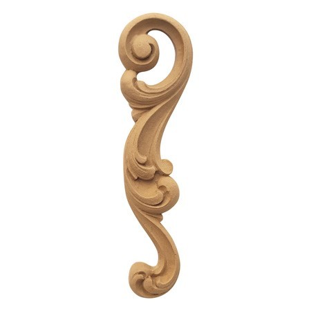 Ornament prawy / aplikacja meblowa z pyłu drzewnego.jpg