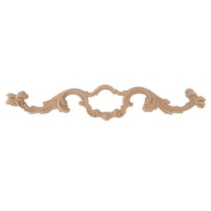Ornament dekoracyjny / aplikacja meblowa z pyłu drzewnego – 60x330x8 mm