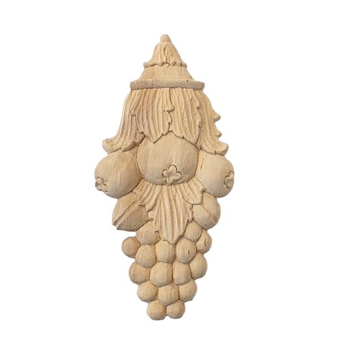 Aplikacja secesyjna z drewna lipowego 95×190 mm.jpg