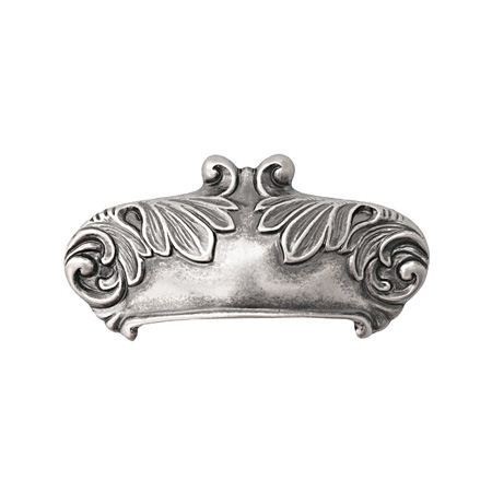 Uchwyt meblowy „Muszelka” Alloro – stara stal, 91x47 mm.jpg