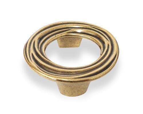 Uchwyt meblowy Oasis okrągły 83 mm – Marella Design, stare złoto.jpg