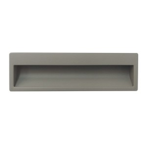 Uchwyt wpuszczany do mebli szary Tortora 128 mm- Ardu  T1