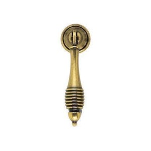 Gałka do mebli ruchoma 20×68 mm stare złoto