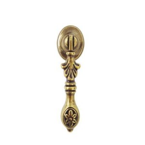 Gałka do mebli ruchoma 20×74 mm stare złoto