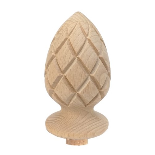 Ornament Szyszka Drewniana Bukowa 155 mm.jpg