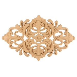 Ornament Dekoracyjny 530x335x18 mm – sztukateria z pyłu drzewnego