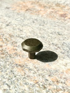 Gałka do mebli brąz patynowany 32 mm- Fabbro C9 
