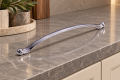 Chromowany uchwyt relingowy 288/320 mm- Barocca 02