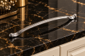 Chromowany uchwyt relingowy 320 mm- Barocca 02