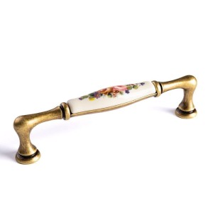 Uchwyt do mebli porcelanowy 128 mm- Asti D1G