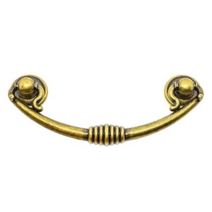 Kołatka do mebli stare złoto  96 mm- Argenta D1 