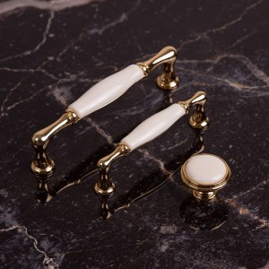 Porcelanowy uchwyt do mebli 96 mm- Asti GLG 