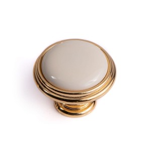 Gałka do mebli porcelanowa 35 mm- Asti 01.GLG 