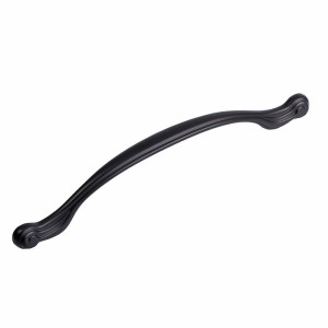 Czarny uchwyt do mebli 160/192 mm- Bellotto N4 