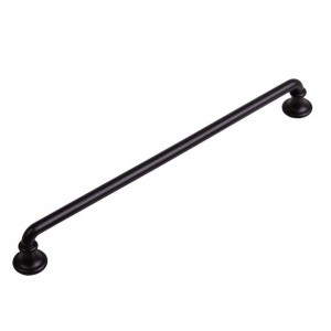 Czarny uchwyt relingowy 256 mm- Oro Opaco N4 