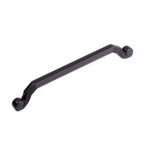 Czarny uchwyt do mebli 160 mm- Elegenza N4 