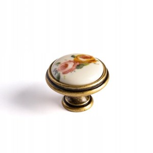 Gałka do mebli porcelanowa 35 mm- Asti 01.85.D1 
