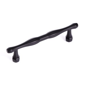 Czarny uchwyt relingowy 96 mm- Onde N4 