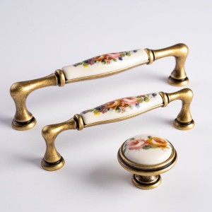Uchwyt do mebli porcelanowy 96 mm- Asti 01.85.D1 