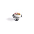 gałka porcelanowa chrom do mebli
