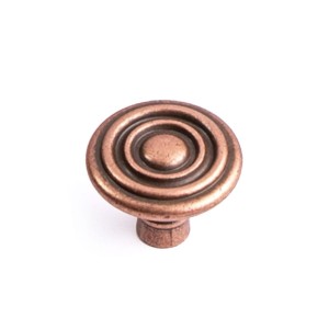 Gałka do mebli miedziana 33 mm- Rame C1 