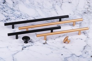 Długi czarny uchwyt reling 288 mm- Ringhiera N4 