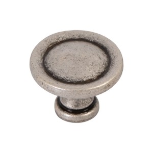 Gałka meblowa stare srebro 30 mm- Imola E8 