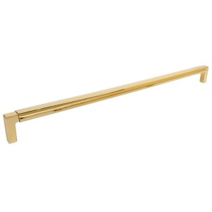 Złoty uchwyt do mebli relingowy 320 mm- Keplero 11 