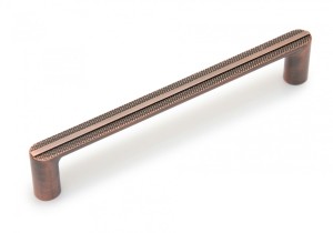 Uchwyt meblowy relingowy  ryflowany 160 mm- Factura 