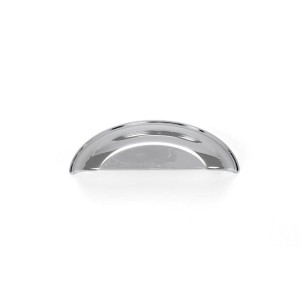 Chromowany uchwyt muszelka 64 mm- Amelia CL 