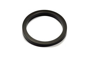 Uchwyt do mebli okrągły czarny 64 mm- Ruta N4 