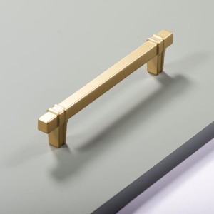 Uchwyt relingowy złoty mat 128 mm- Linee F3 