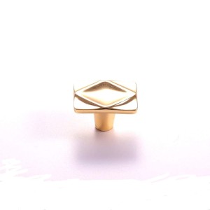 Złota gałka do mebli 32 mm- Specchio GP 