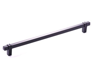 Czarny uchwyt relingowy 160 mm- Linee N4 