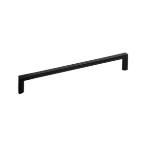 Basic - czarny uchwyt meblowy w stylu skandynawskim 192 mm