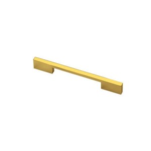 Align - złoty uchwyt meblowy w stylu skandynawskim 128mm