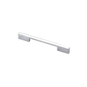 Align - chromowany uchwyt meblowy w stylu skandynawskim 128mm