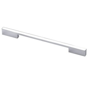 Align - chromowany uchwyt meblowy w stylu skandynawskim 224mm